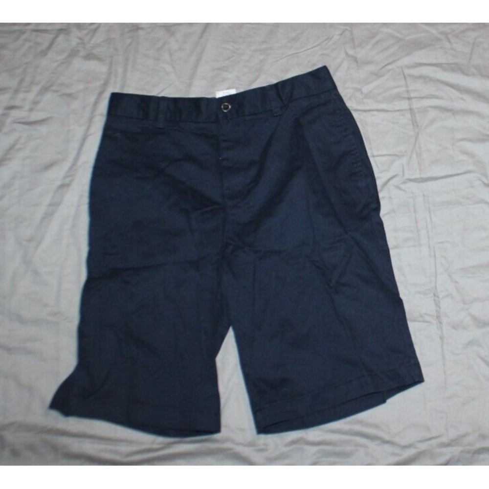 Boys lands end Uniform shorts size 18S adjustable waist